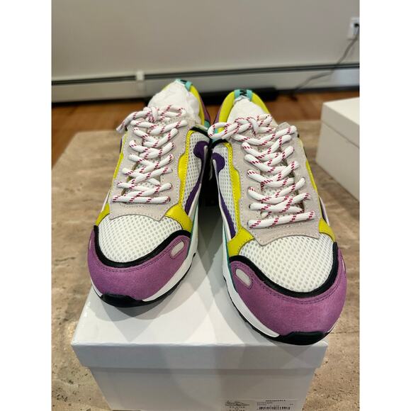 NEW in box Sandro Flame Sneakers Parme size 37 / 6.5 Fashion Sneakers - Picture 5 of 8